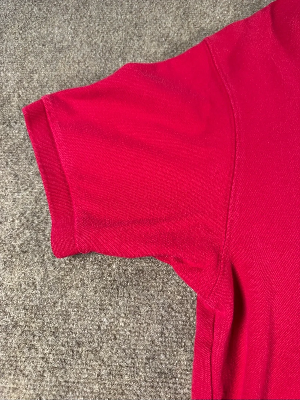 Chaps Ralph Lauren Polo Mens‎ Big and Tall 2XL XXL XXG Red Short Sleeve